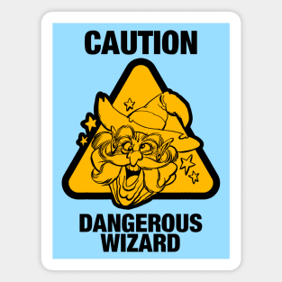 Dangerous Wizard Magnet